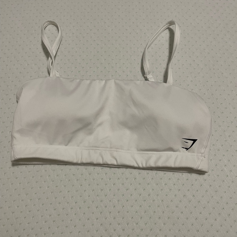 Gymshark White Bandeau